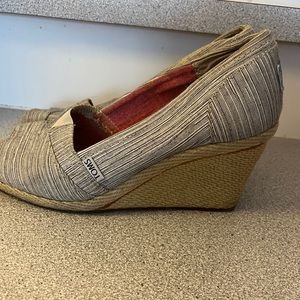 Wedge TOMS heels